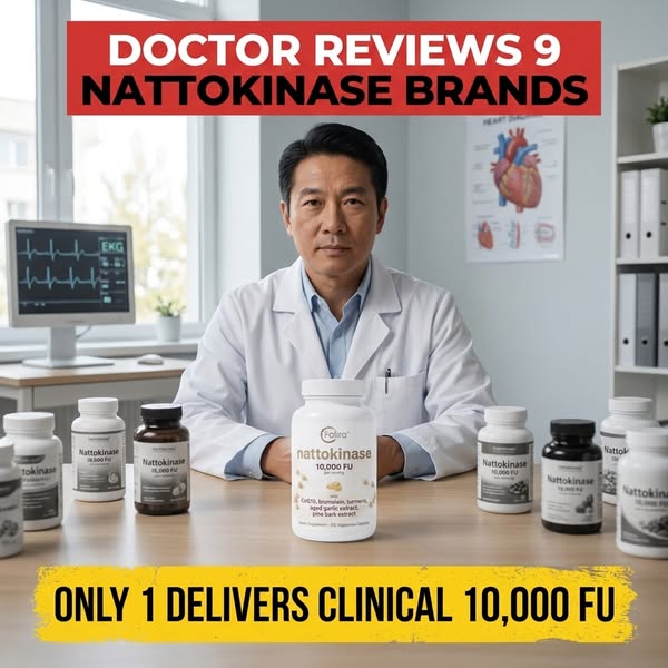 We Reviewed 9 Nattokinase Brands. Only 1 Survived the Test.