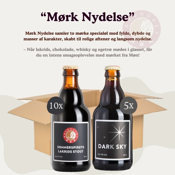 Mørkt, fyldigt, fuld af smag