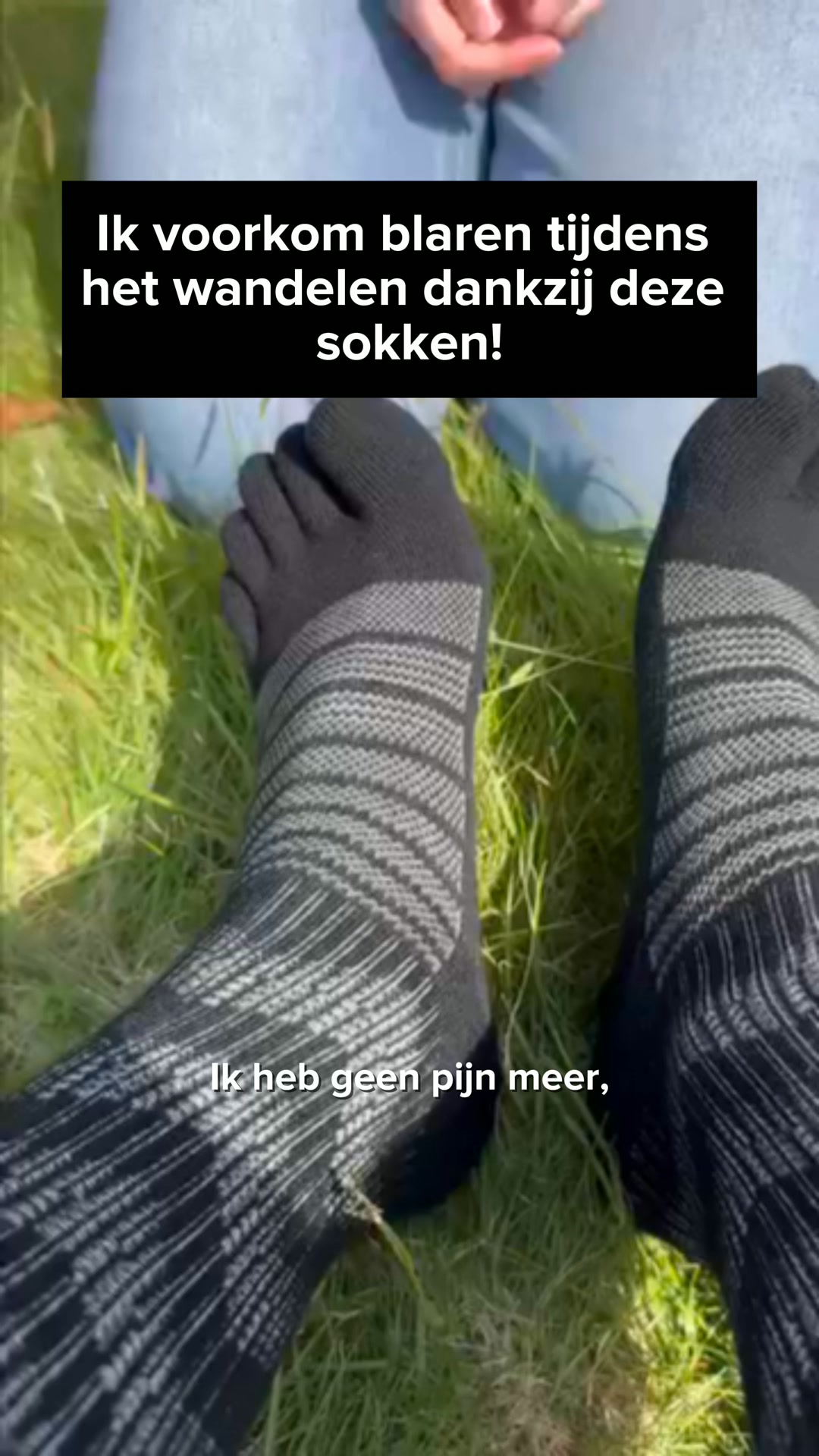 10 uur gewandeld. Geen blaren. Alleen een beetje geur.