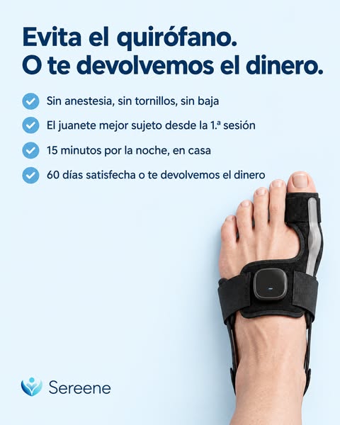 Evita el quirófano del juanete