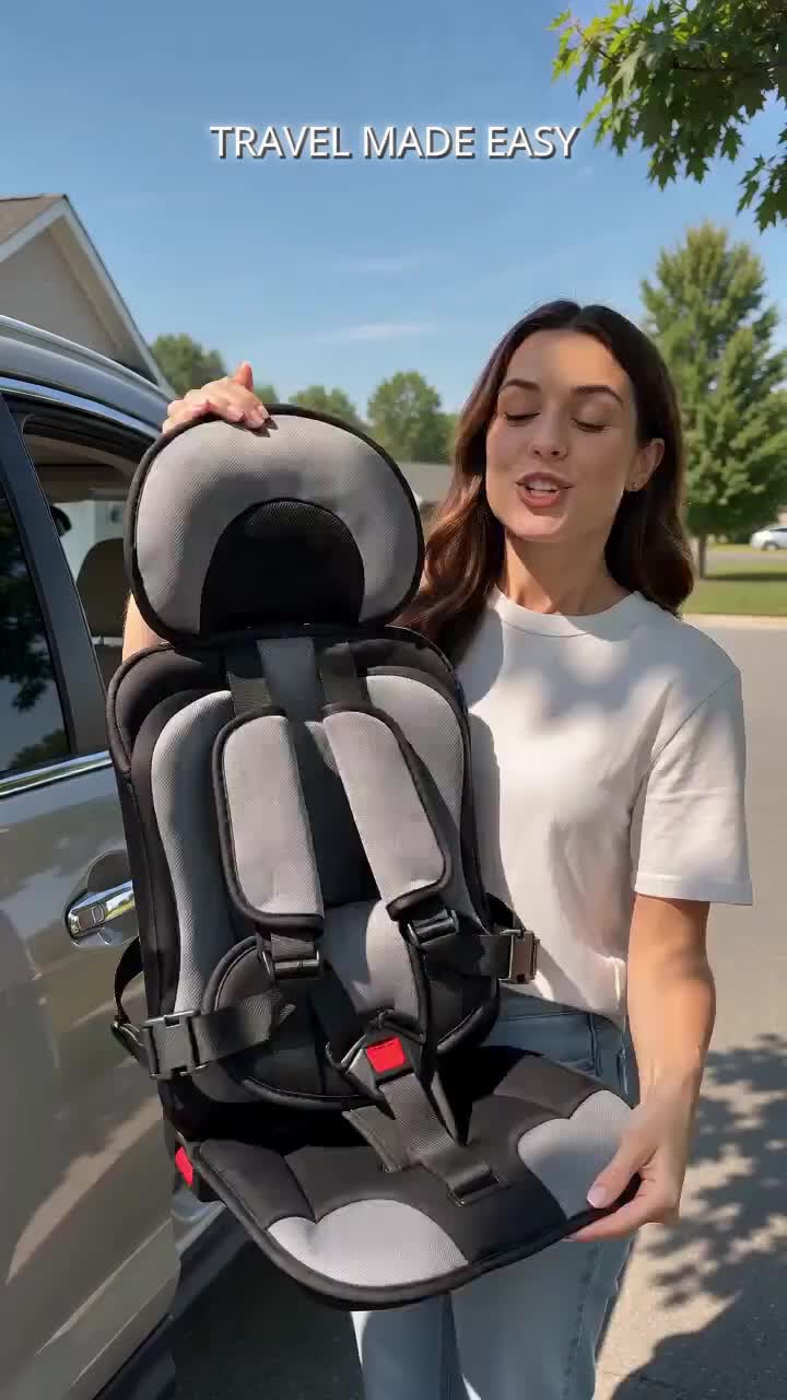 Portable Foldable Child Car Seat Cushion News