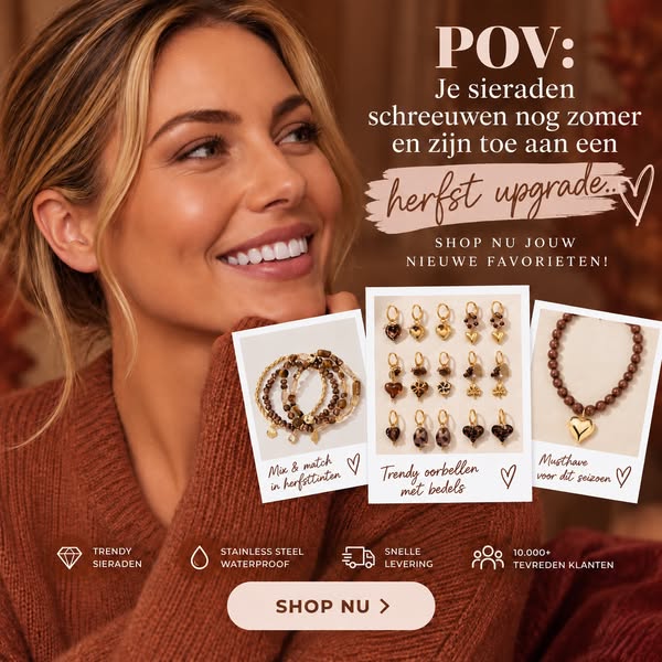 Nieuw seizoen, nieuwe sieraden!