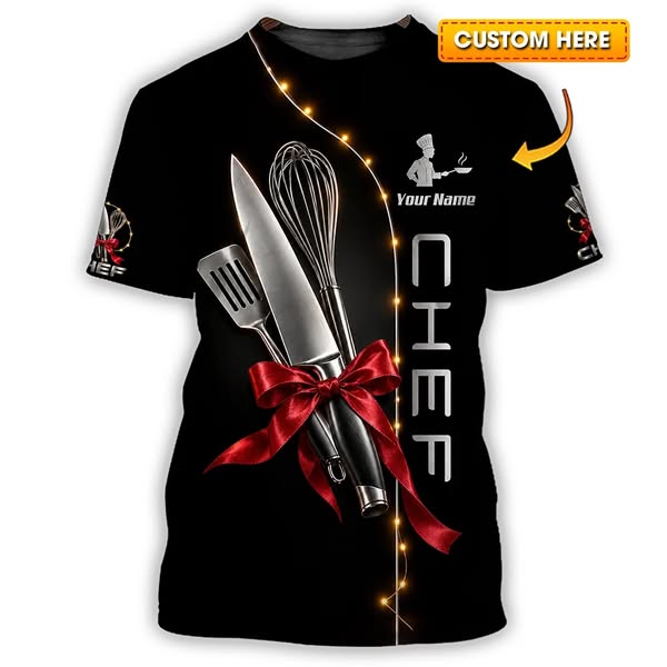 Chef's Perfect Shirts Custom Name for You!