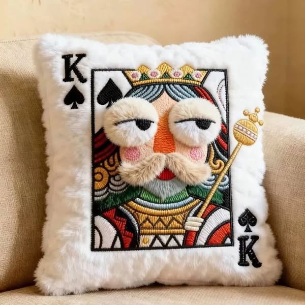 Regal Card Pillow