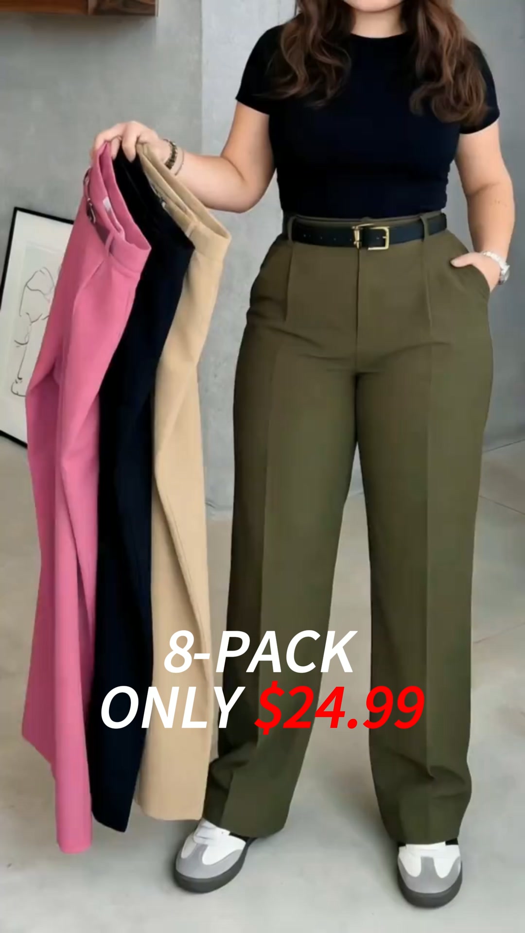 8 Pairs. So Many Outfits. $24.99
