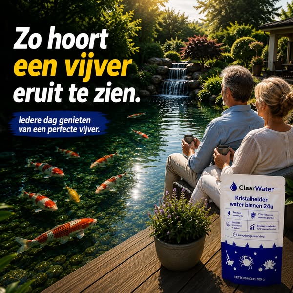 Kristalhelder water binnen 24 uur