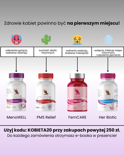 Troska o kobiece ciało zaczyna się od właściwych decyzji.