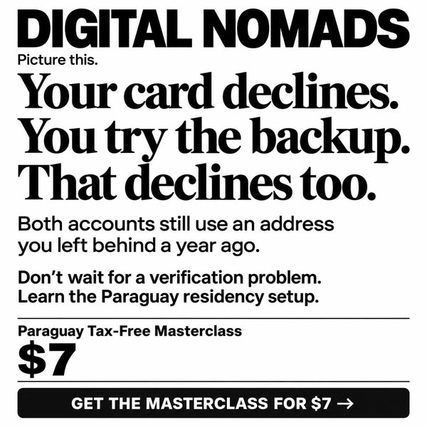 Banks Are Shutting Down Digital Nomad Accounts!