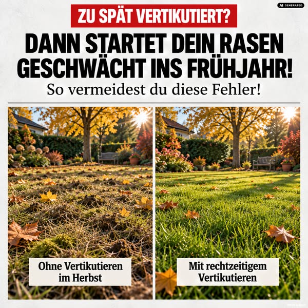 Zum perfekten Herbstrasen!
