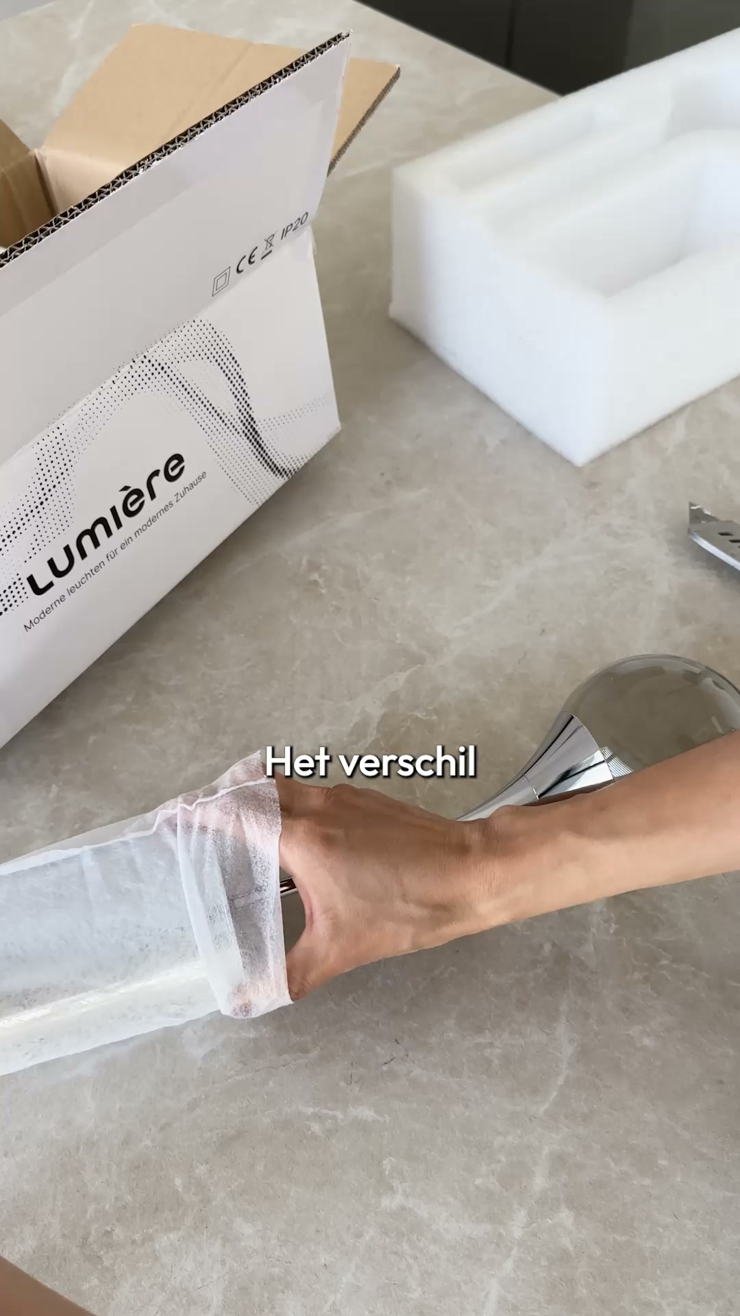 Licht dat er staat