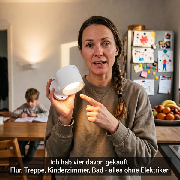 Kein Kabel. Kein Bohren. Kein Chaos