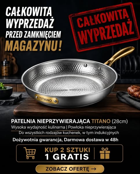 Czysty Tytan. Bez Powłoki. Na całe życie.