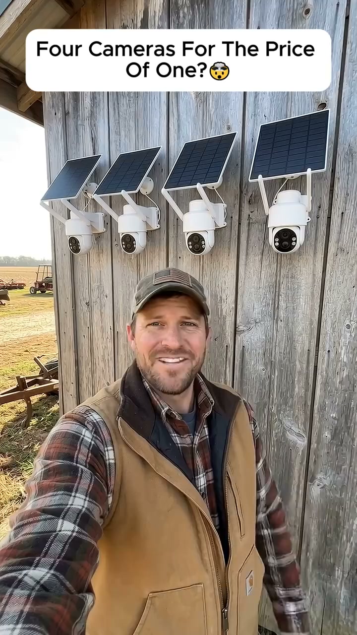 A "security camera" that doesn't need electricity.