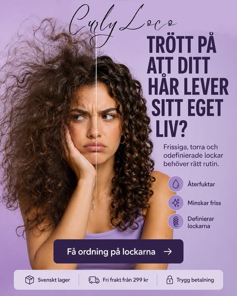 Hitta rätt rutin för dina lockar