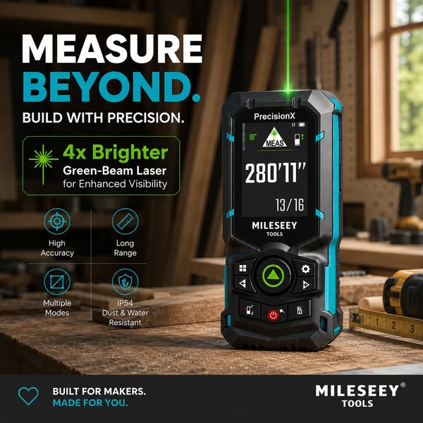 From basement to rooftop. One tool.