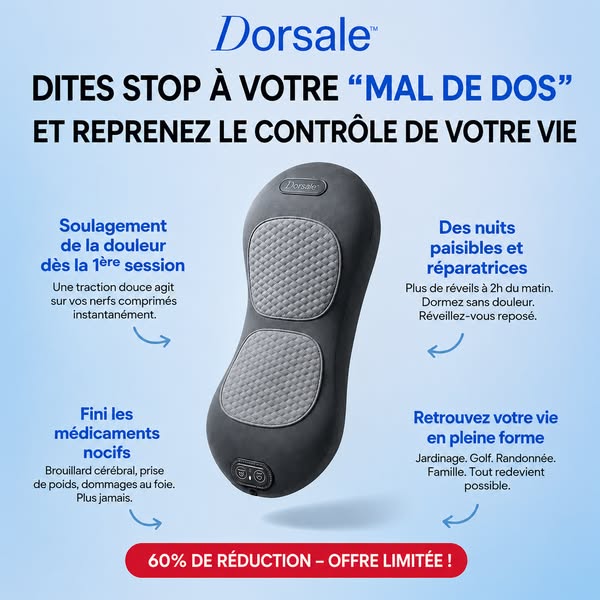 Ton dos mérite du soulagement