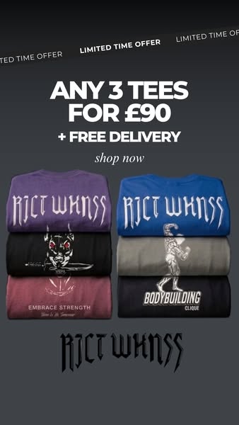 Any 3 Oversized Tees for £90