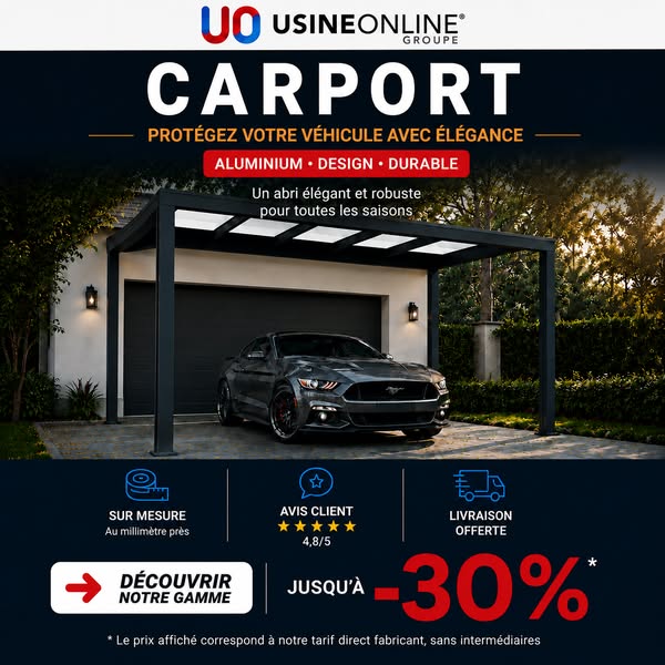 Prix Usine - Jusqu'à -30% !