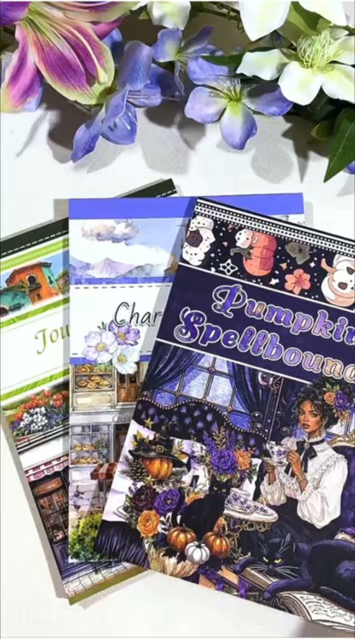Pumkin and Spellbound Sticker Book