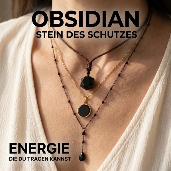 Spüre die Energie von Obsidian