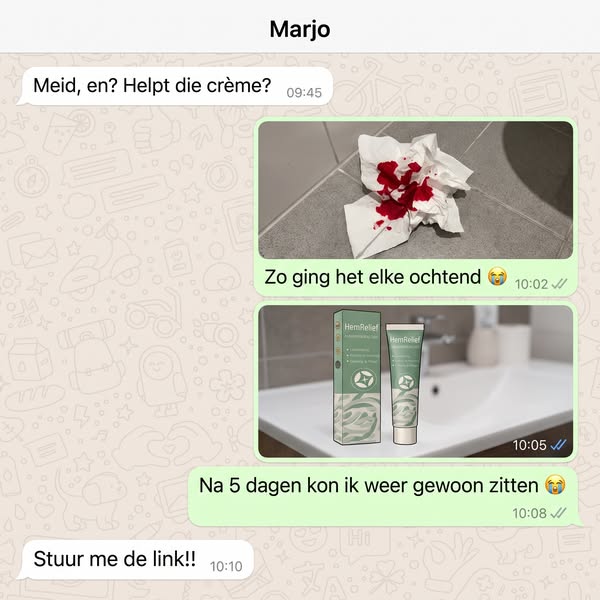 Ze waren binnen 5 dagen verdwenen.
