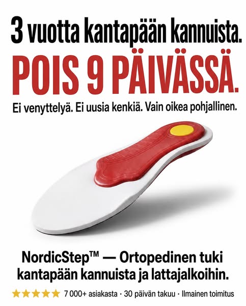 Miksi pehmeät pohjalliset eivät helpota kantapääkipuasi