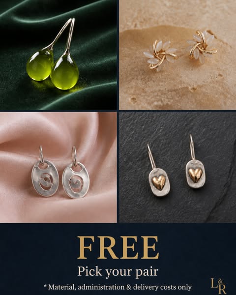 Our very last handmade earrings