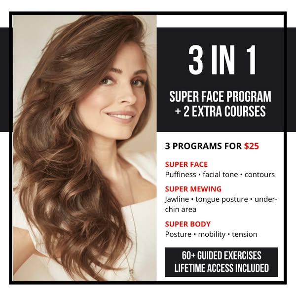 Super Bundle: Face, Mewing & Body Programs | TakeClass