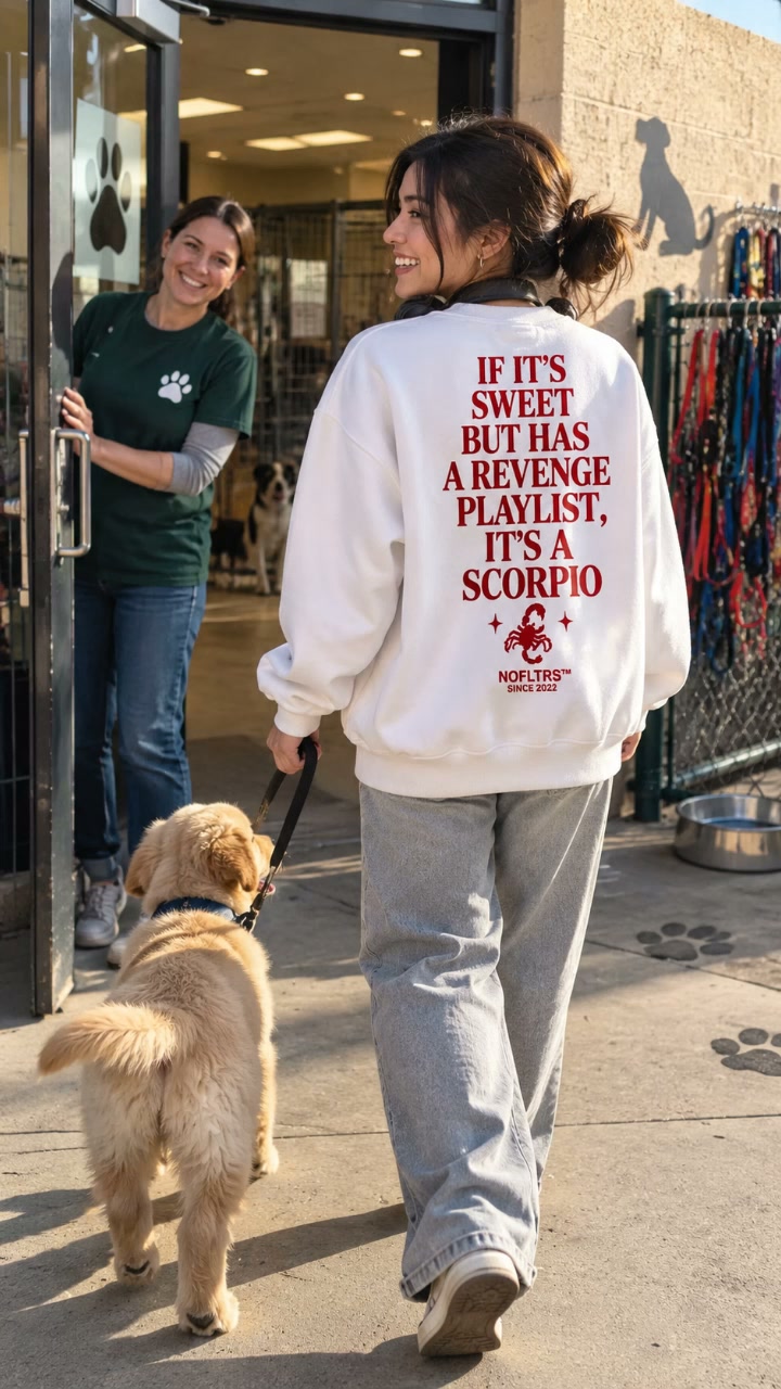 The Sweatshirt That Talks Back