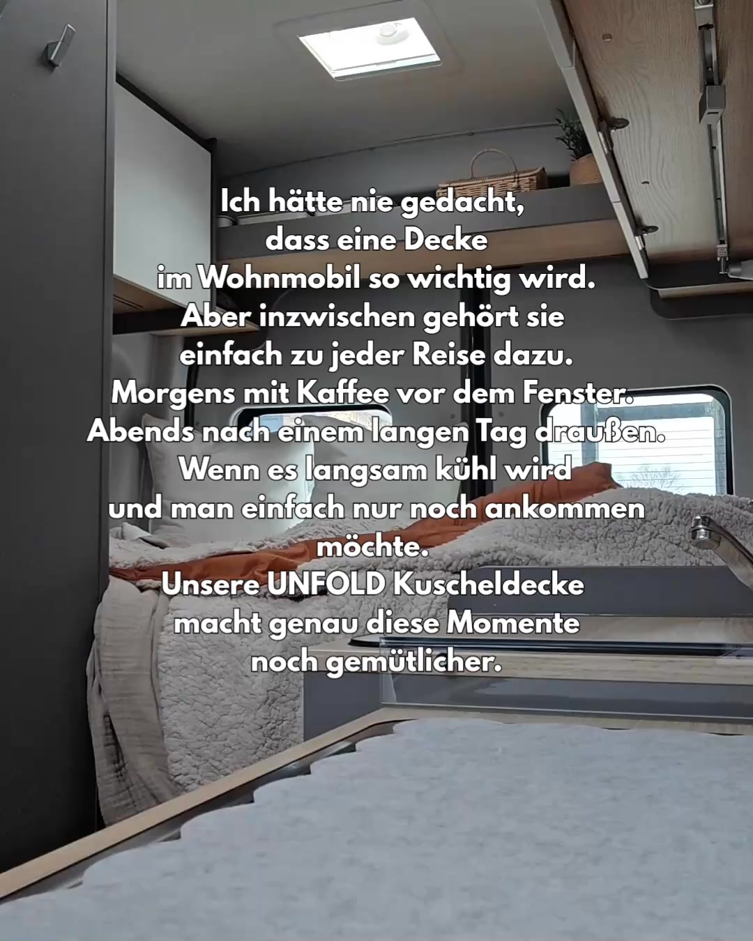Die Decke, die immer mitkommt