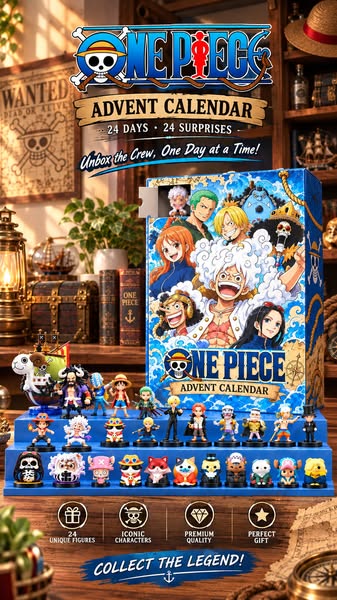 ONE PIECE Advent Calendar — Your Next Adventure Starts with a Surprise