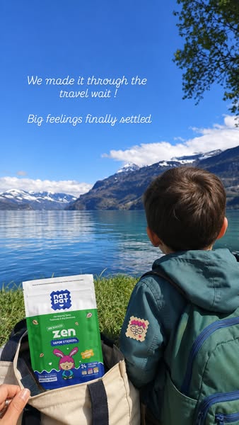 Sticker Power for Peaceful Moments! Zenpatch Calms Moods Naturally