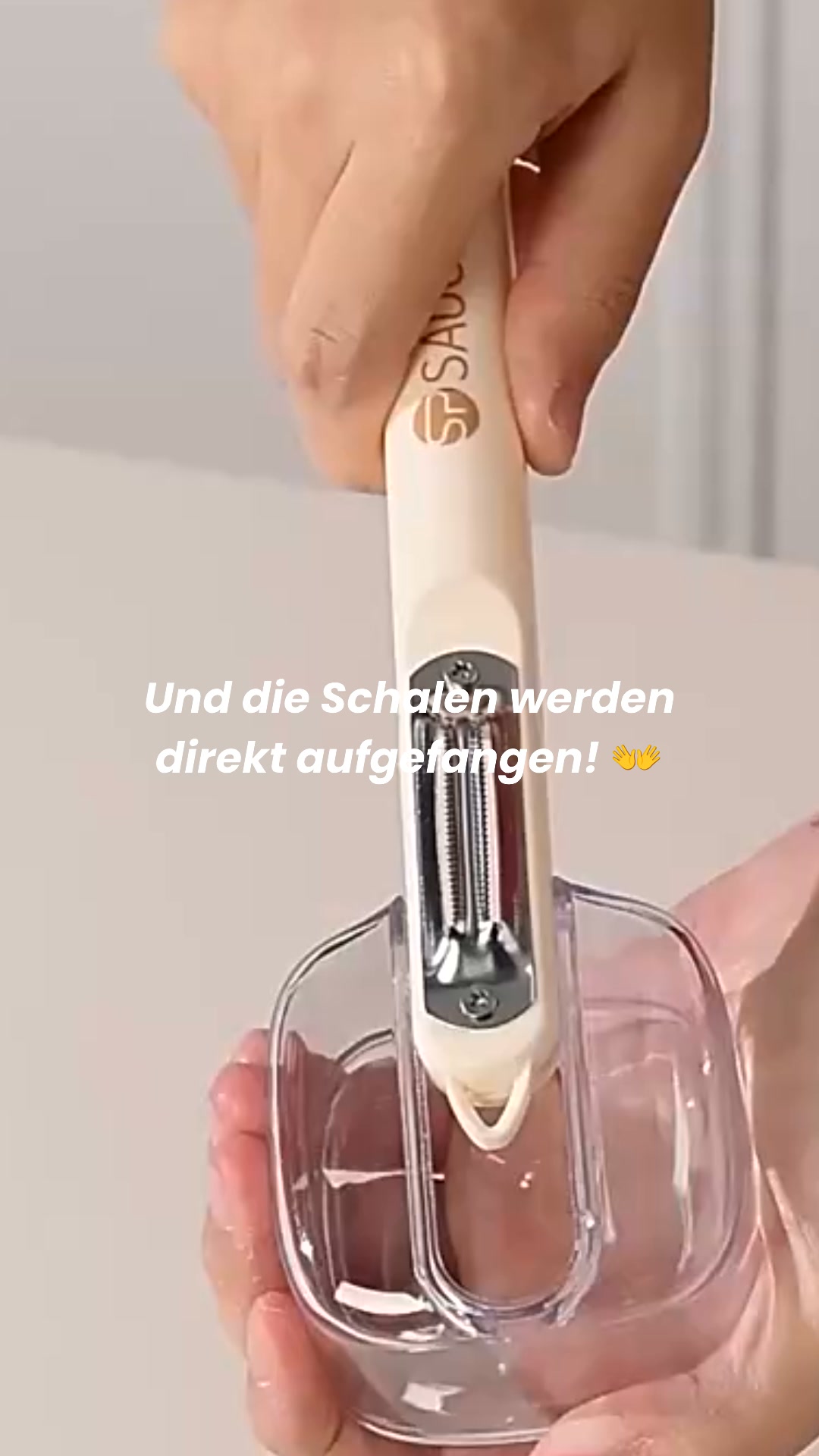 #1 Sparschäler mit Auffangbox