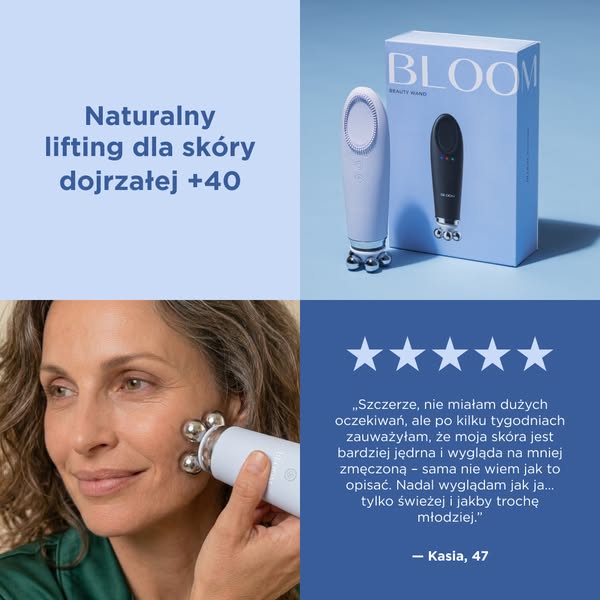 Naturalny lifting skóry dojrzałej