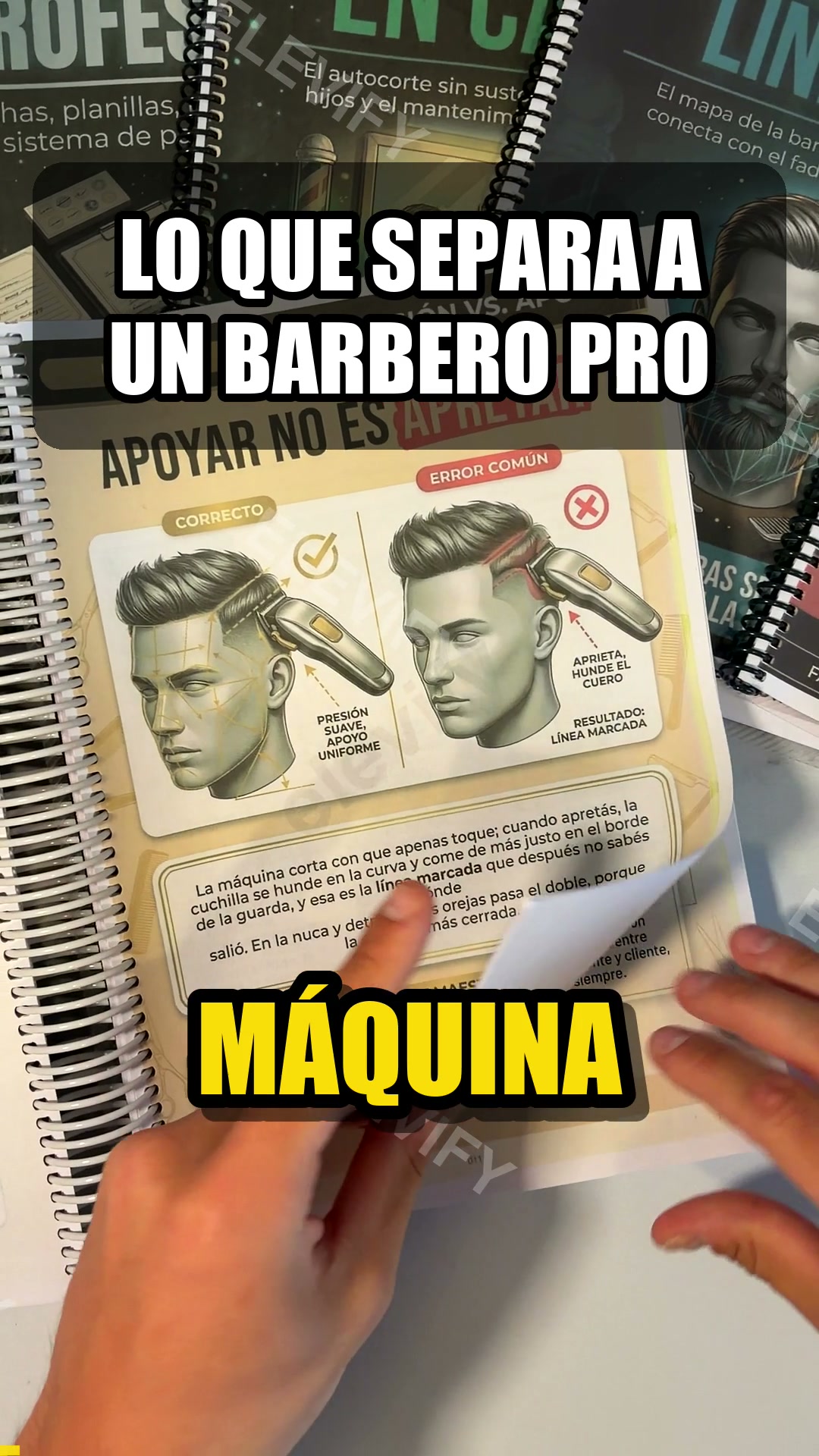 Aflojá la mano: la máquina corta el ángulo.