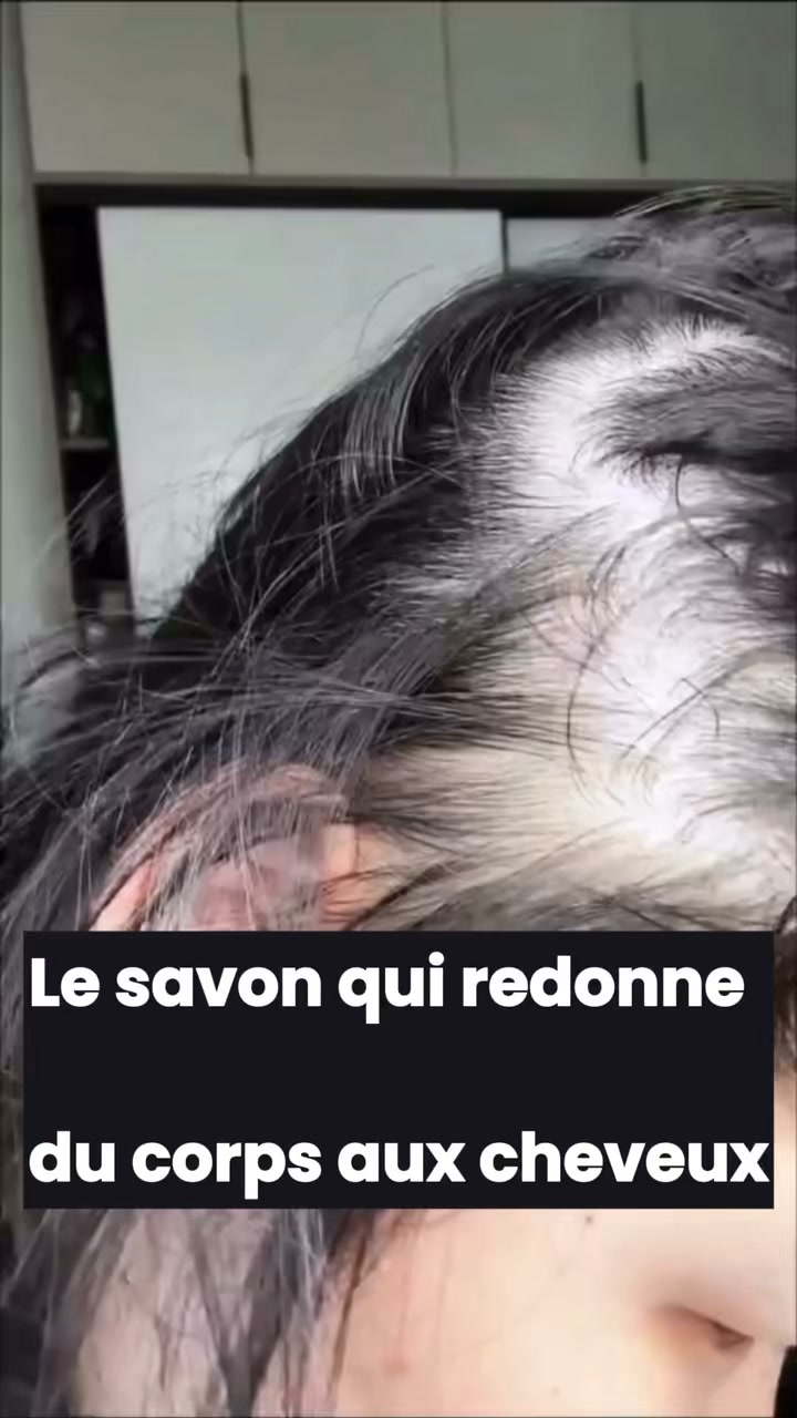 Le savon coréen aux plantes pour le cuir chevelu