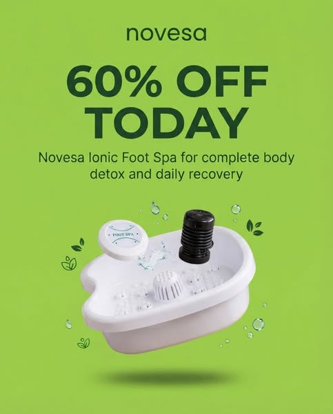 (4.9) Novesa® Ionic Foot Bath