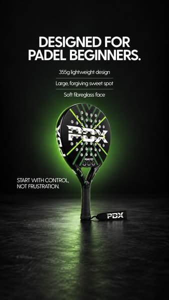 THE PADEL RACKET BEGINNERS LOVE