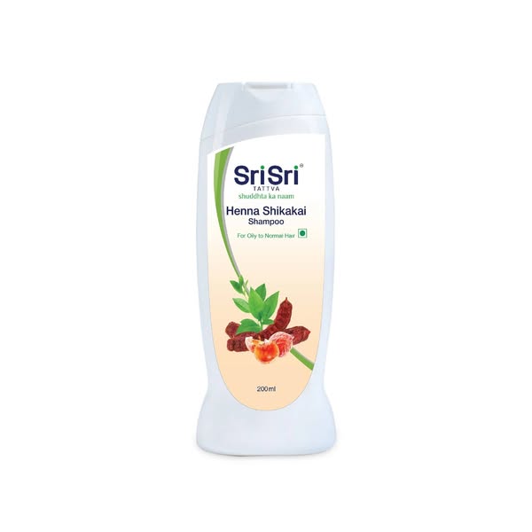 Henna Shikakai Shampoo - For Silky Smooth & Conditioned Hair-Pack Size-200 ml$2.97
