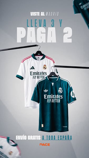 Llévate 3 camisetas y paga solo 2.