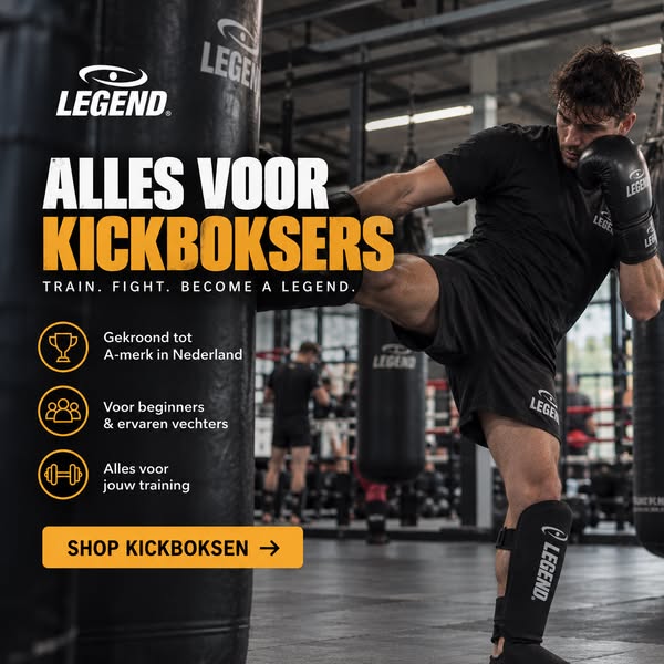 Train als een vechter. Kies Legend Sports!