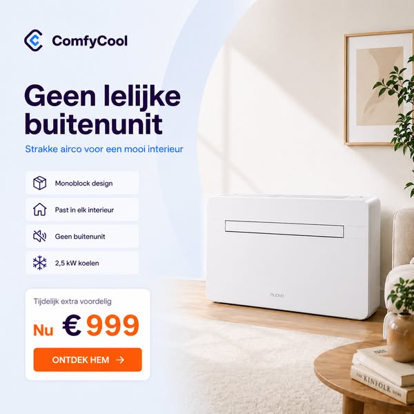 ComfyCool - laagste prijsgarantie in alles airco