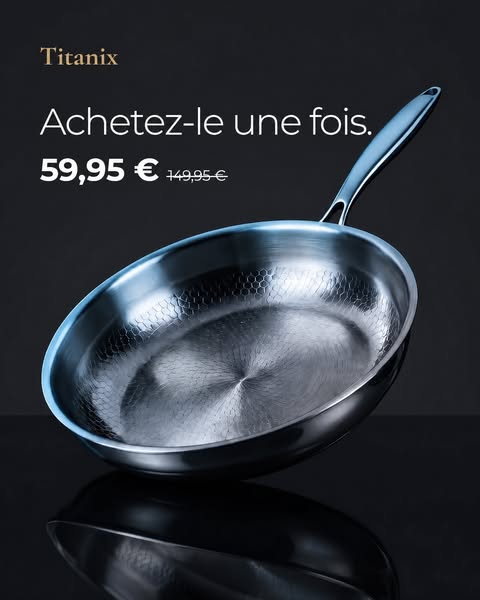 La poêle qui cuisine sainement — sans aucun compromis
