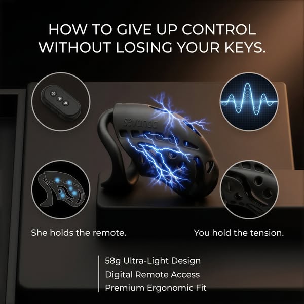 Cagio™ Intelligent Remote Control Chastity Cage