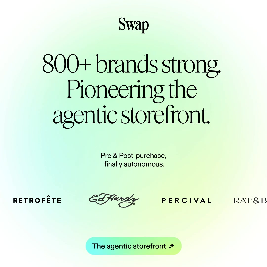 The future of commerce isn’t static.
It’s agentic.