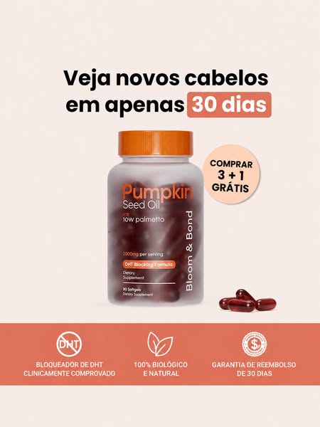 Recupere o Volume Capilar: Menos Queda e Mais Densidade Natural com a Bloom & Bond!