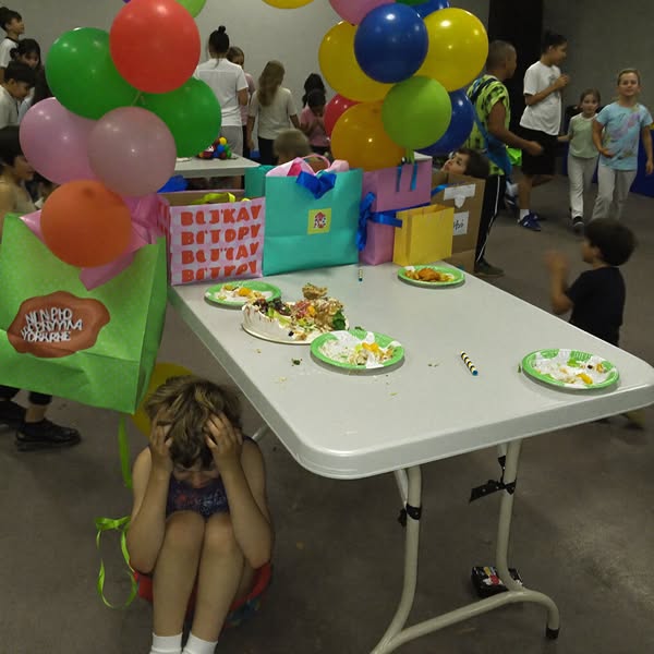 We Lasted 11 Minutes at the Birthday Party.