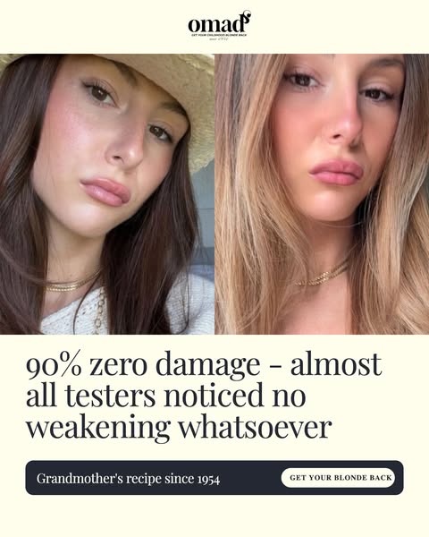 Bring back the blonde you remember
