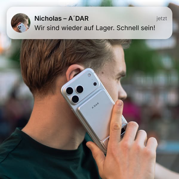 Weiter telefonieren. Nebenbei laden.