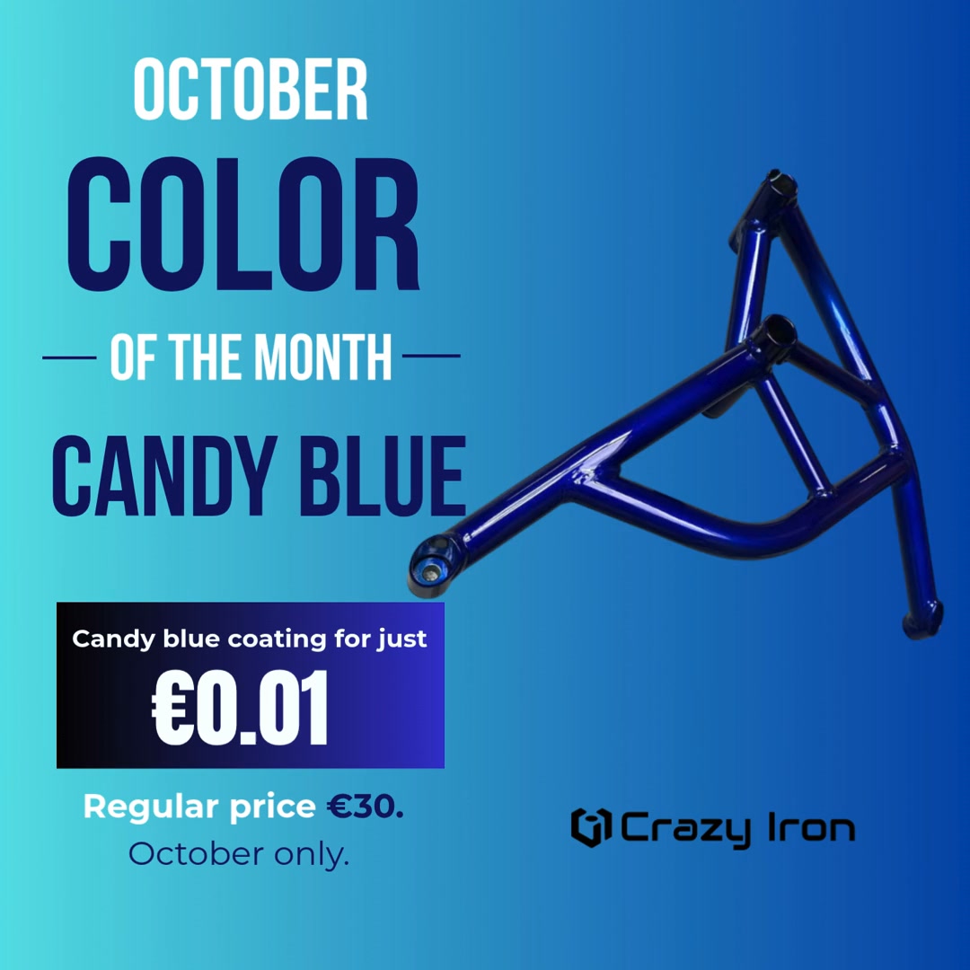 Color of the Month: CANDY BLUE | Save €29.99